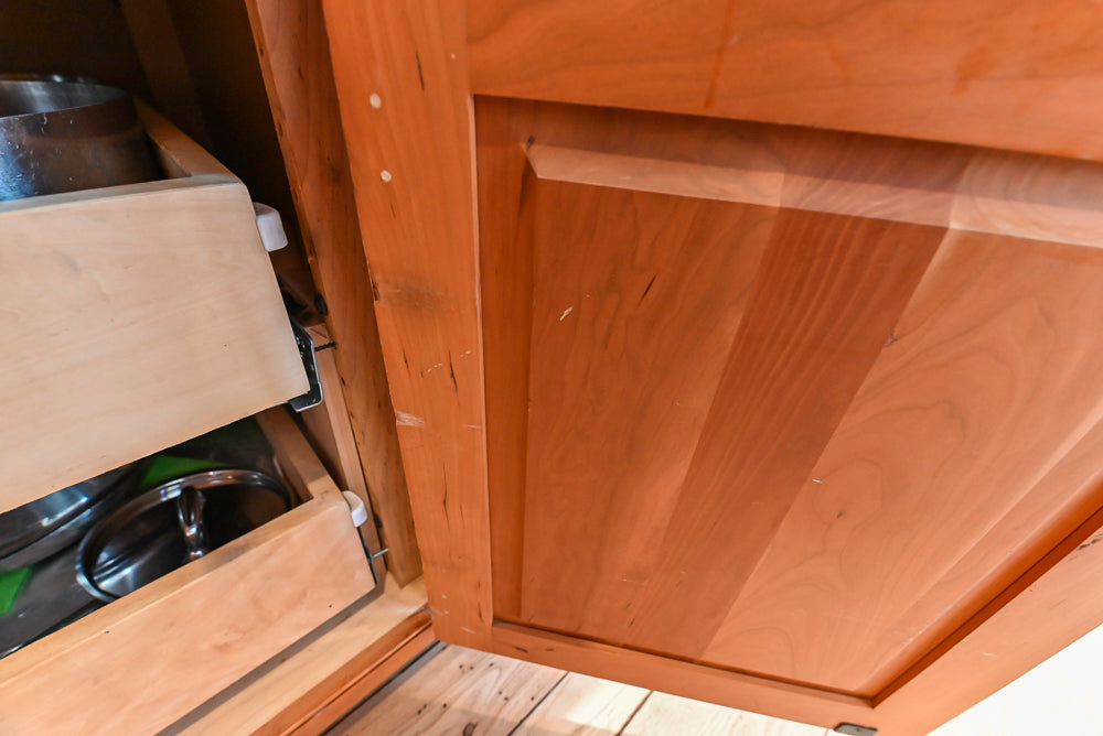 “The Davenport” Traditional Wooden Kitchen with Island and 48" Sub-Zero Refrigerator