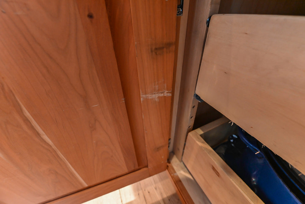 “The Davenport” Traditional Wooden Kitchen with Island and 48" Sub-Zero Refrigerator