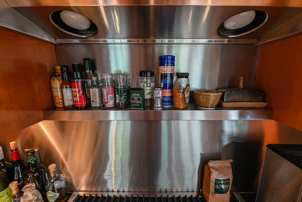“The Davenport” Traditional Wooden Kitchen with Island and 48" Sub-Zero Refrigerator