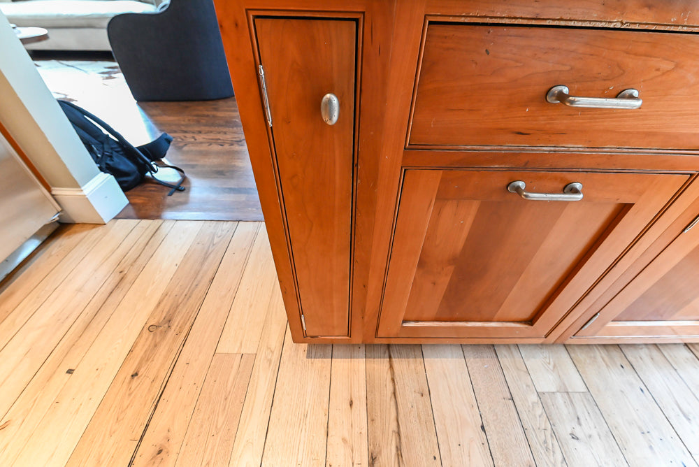 “The Davenport” Traditional Wooden Kitchen with Island and 48" Sub-Zero Refrigerator