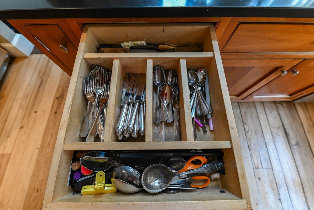 “The Davenport” Traditional Wooden Kitchen with Island and 48" Sub-Zero Refrigerator