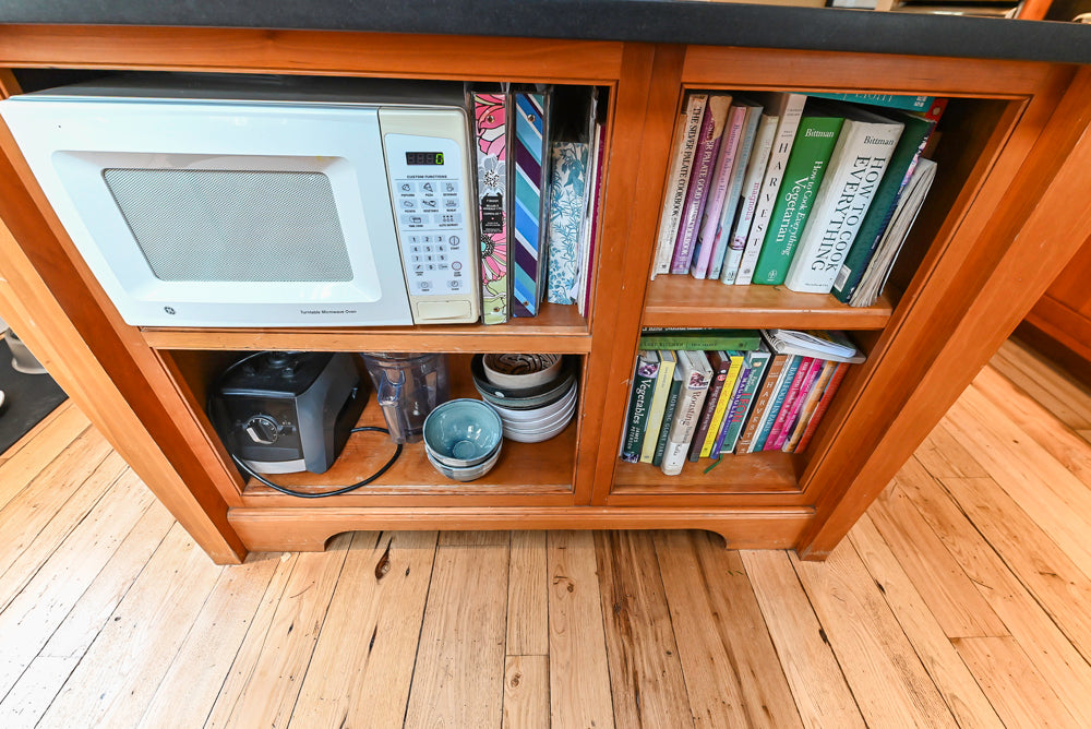 “The Davenport” Traditional Wooden Kitchen with Island and 48" Sub-Zero Refrigerator