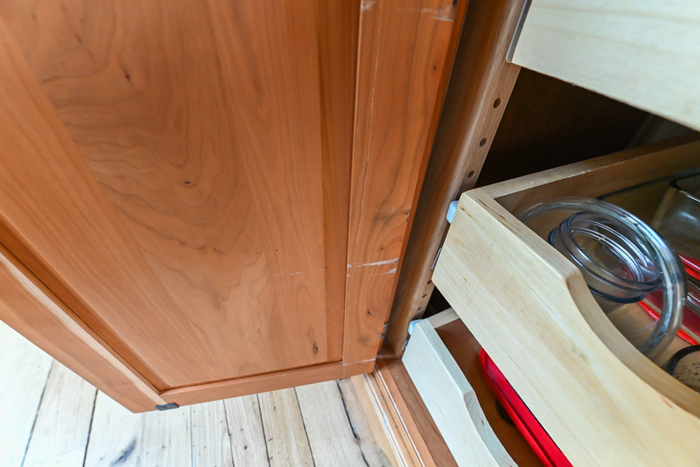 “The Davenport” Traditional Wooden Kitchen with Island and 48" Sub-Zero Refrigerator