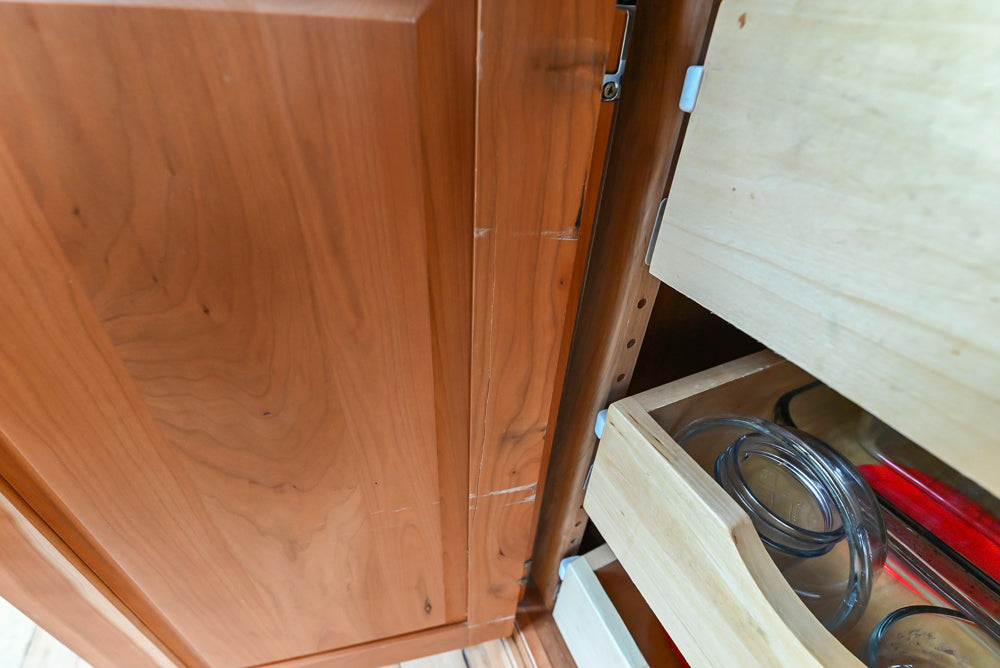 “The Davenport” Traditional Wooden Kitchen with Island and 48" Sub-Zero Refrigerator