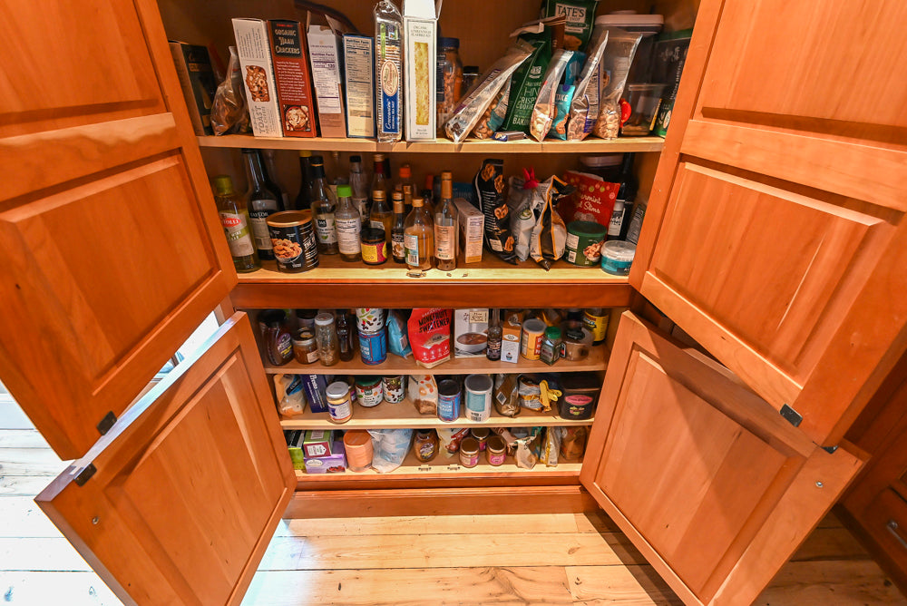“The Davenport” Traditional Wooden Kitchen with Island and 48" Sub-Zero Refrigerator