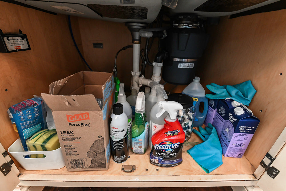 “The Harcourt” Traditional Two-Tone Distressed Kitchen with Green Island, Quartz Countertops and Appliances