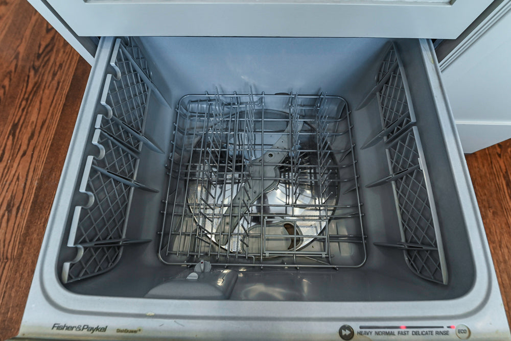 “The Clarendon” Transitional White & Grey Kitchen with Island and Wolf Appliances