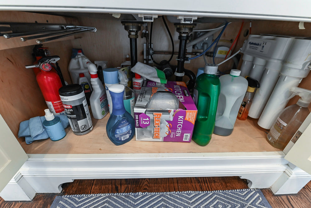 “The Clarendon” Transitional White & Grey Kitchen with Island and Wolf Appliances
