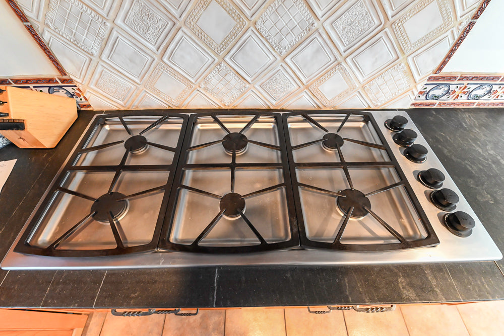 “The Whitford” Transitional Wooden Kitchen with Granite Countertops, Island & 48″ Sub-Zero Refrigerator