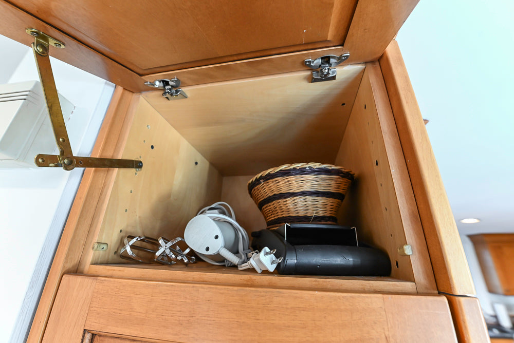 “The Whitford” Transitional Wooden Kitchen with Granite Countertops, Island & 48″ Sub-Zero Refrigerator