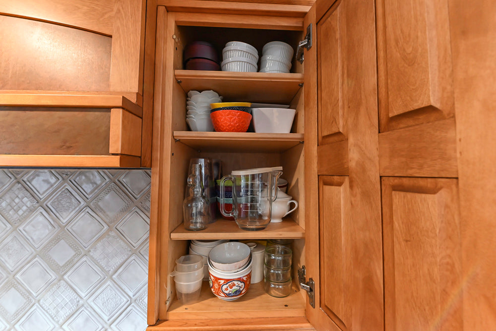 “The Whitford” Transitional Wooden Kitchen with Granite Countertops, Island & 48″ Sub-Zero Refrigerator