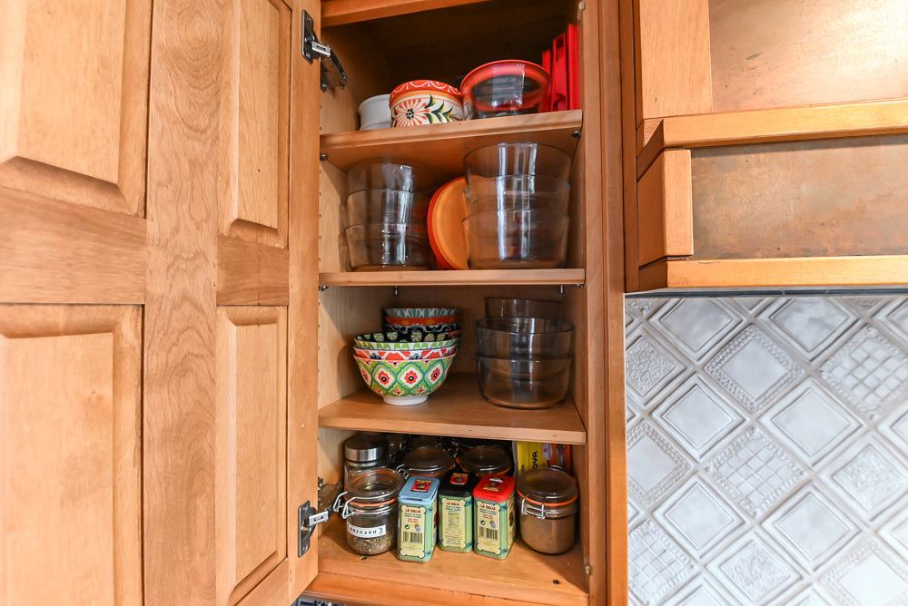 “The Whitford” Transitional Wooden Kitchen with Granite Countertops, Island & 48″ Sub-Zero Refrigerator