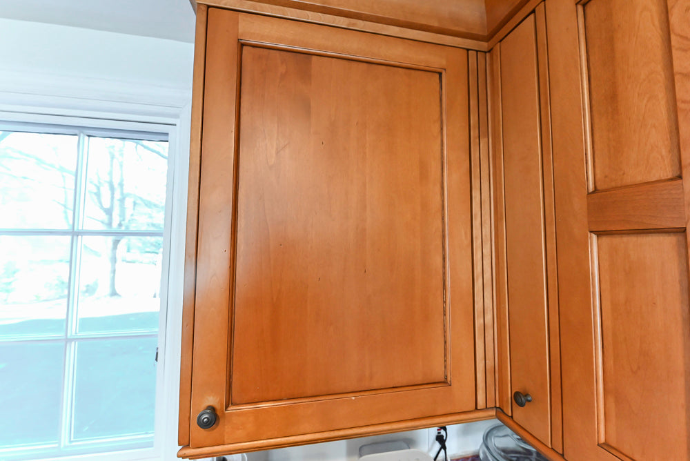 “The Whitford” Transitional Wooden Kitchen with Granite Countertops, Island & 48″ Sub-Zero Refrigerator