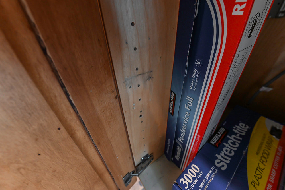 “The Whitford” Transitional Wooden Kitchen with Granite Countertops, Island & 48″ Sub-Zero Refrigerator