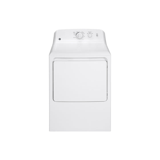 GE GTX22GASKWW 27" White Gas Dryer