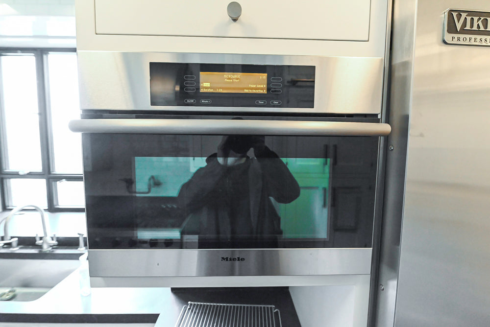 Premier Custom-Built Transitional White Kitchen with Viking Appliances