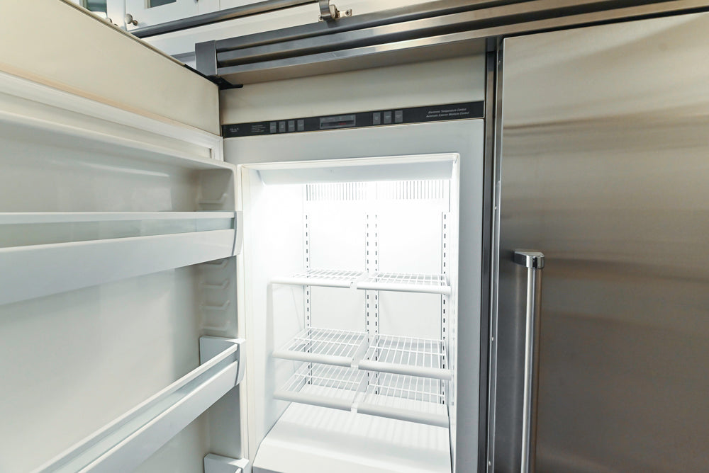 Premier Custom-Built Transitional White Kitchen with Viking Appliances