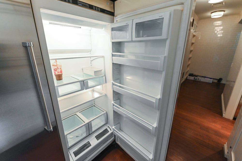 Premier Custom-Built Transitional White Kitchen with Viking Appliances
