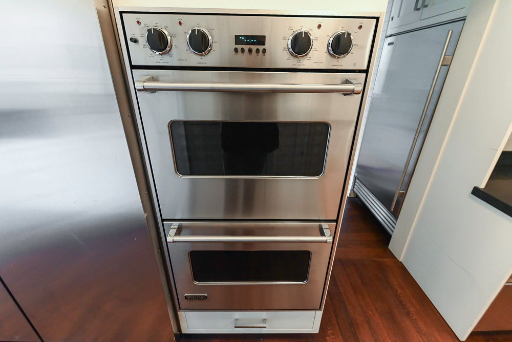 Premier Custom-Built Transitional White Kitchen with Viking Appliances