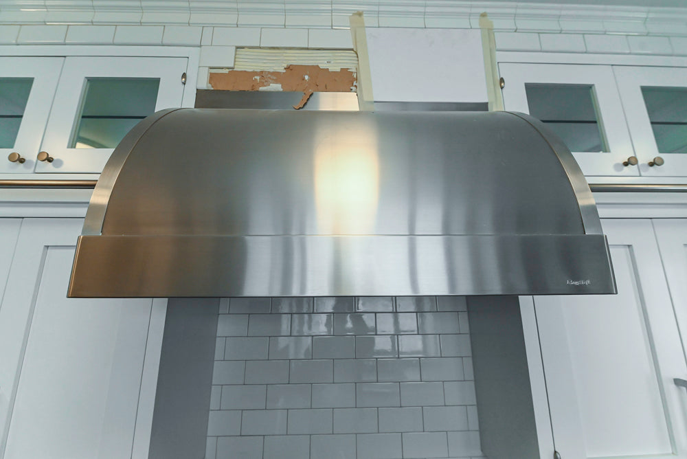 Premier Custom-Built Transitional White Kitchen with Viking Appliances