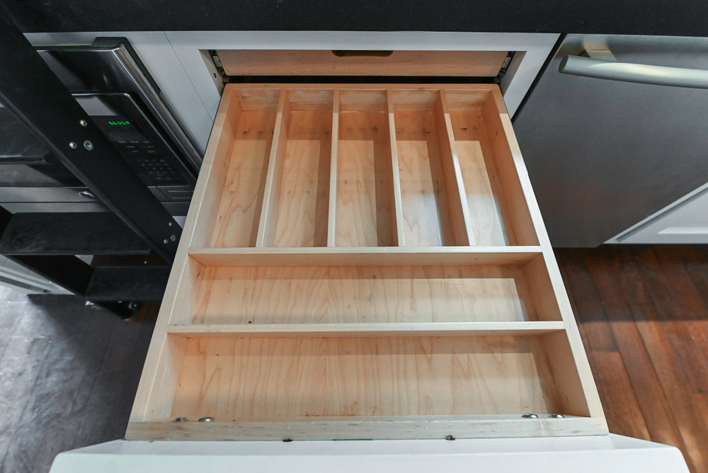 Premier Custom-Built Transitional White Kitchen with Viking Appliances