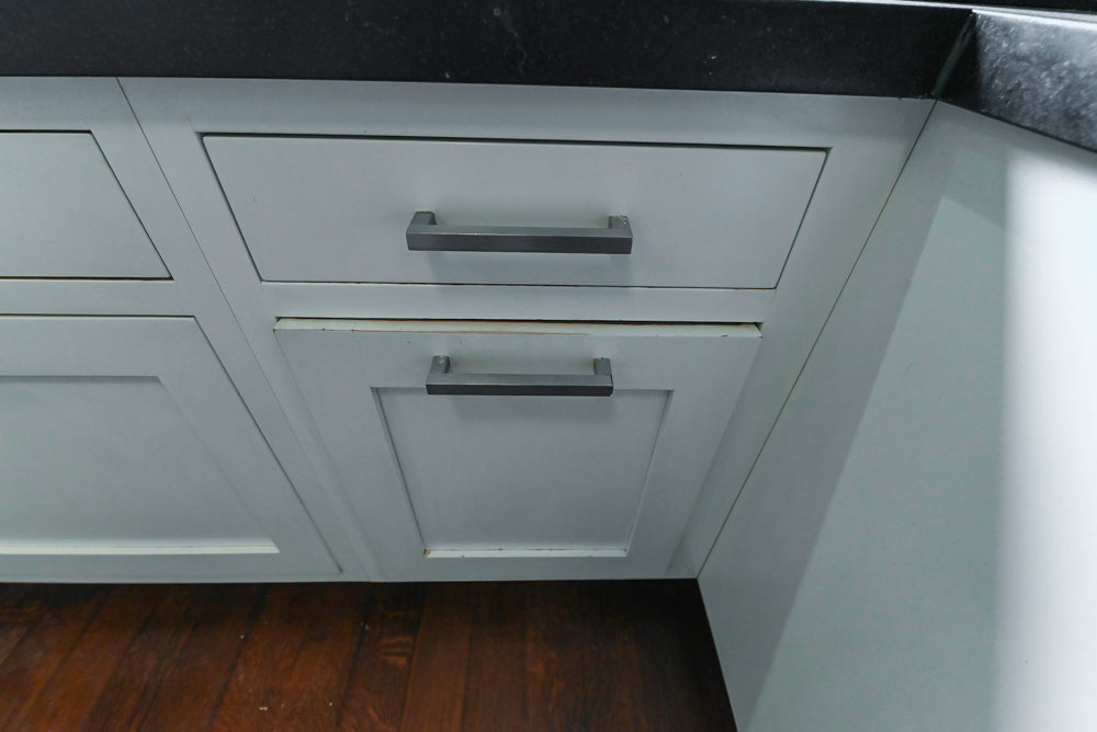 Premier Custom-Built Transitional White Kitchen with Viking Appliances