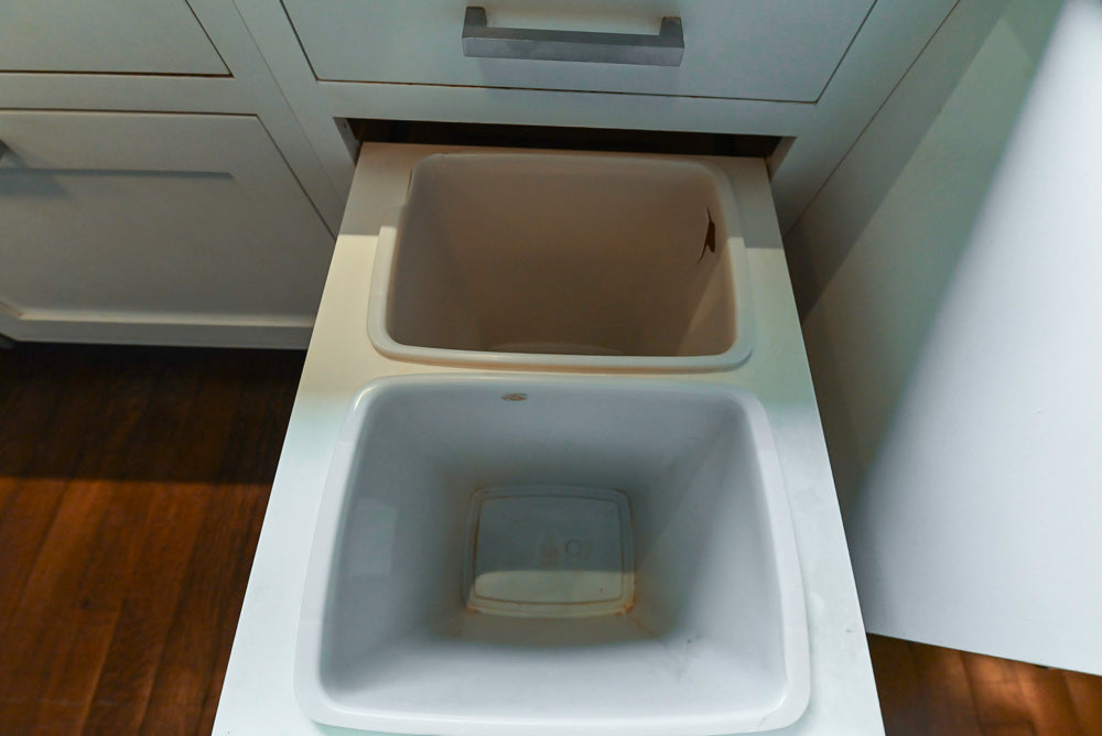 Premier Custom-Built Transitional White Kitchen with Viking Appliances