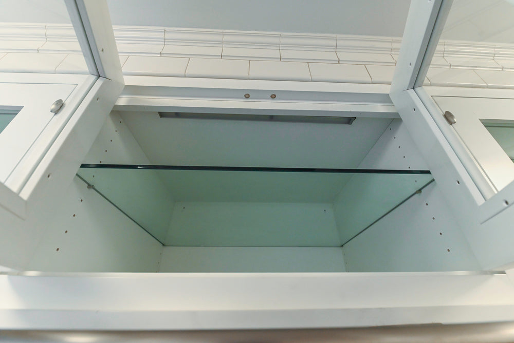 Premier Custom-Built Transitional White Kitchen with Viking Appliances