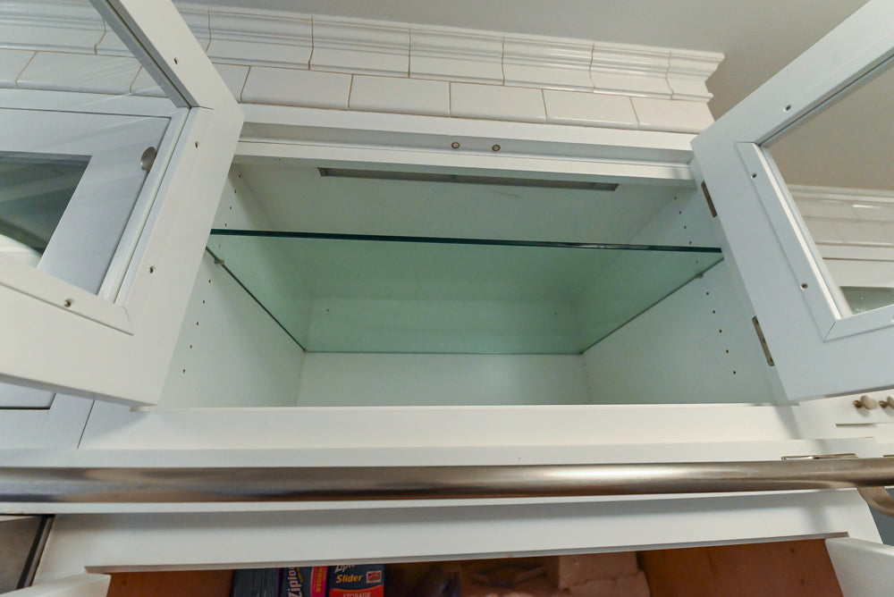 Premier Custom-Built Transitional White Kitchen with Viking Appliances