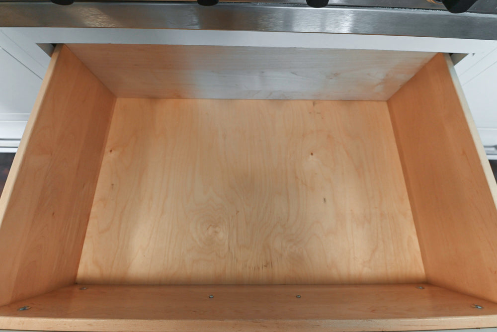 Premier Custom-Built Transitional White Kitchen with Viking Appliances