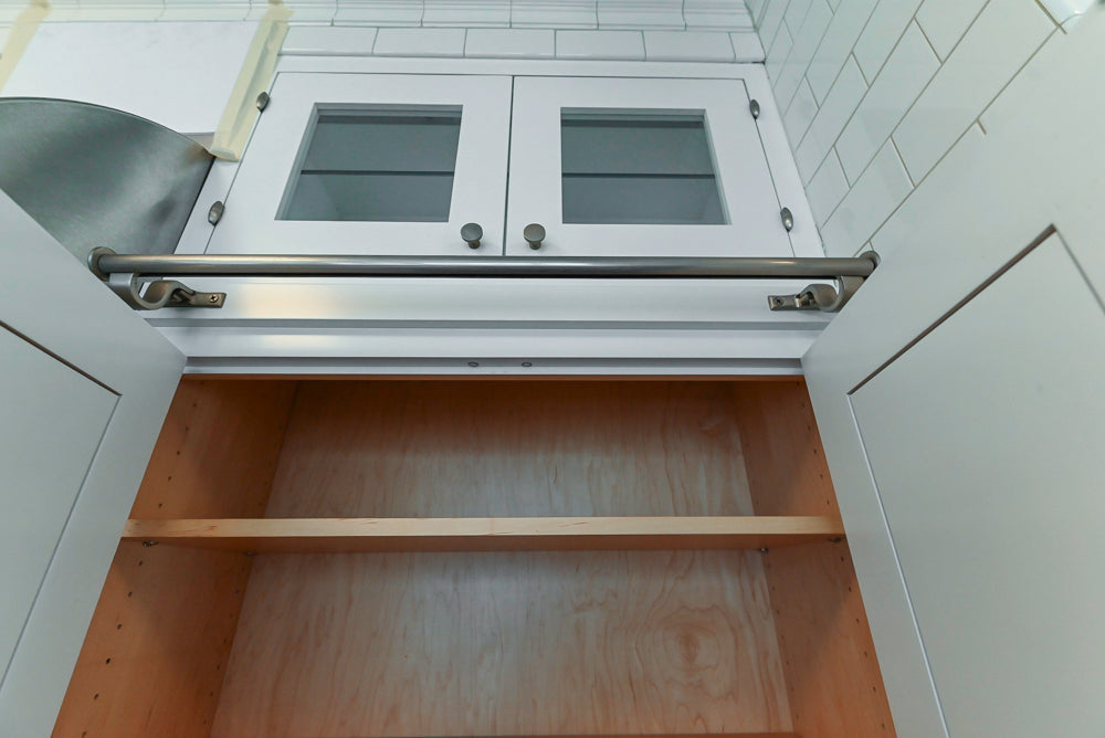 Premier Custom-Built Transitional White Kitchen with Viking Appliances
