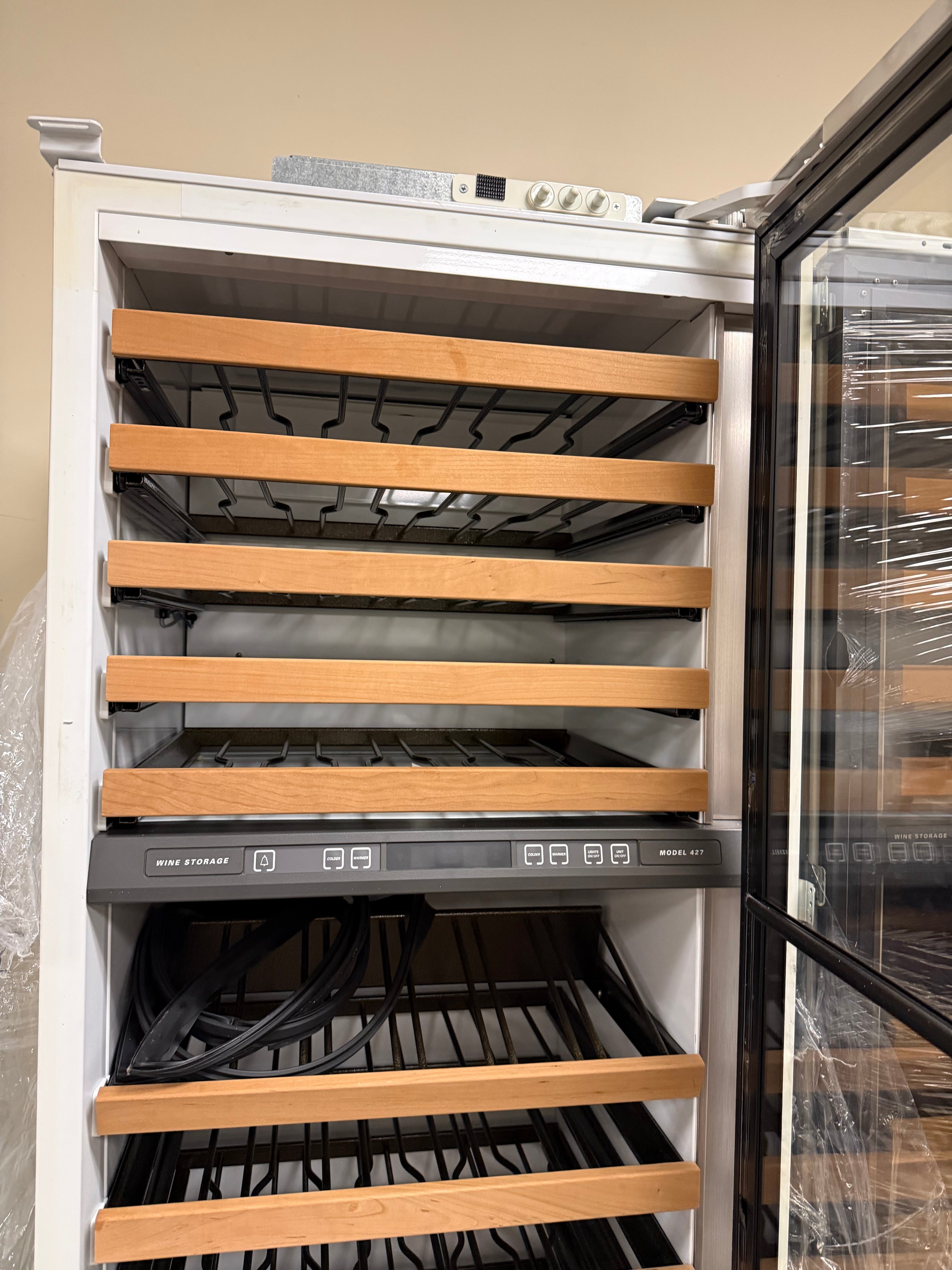 132-bottle capacity luxury wine refrigerator by Sub-Zero