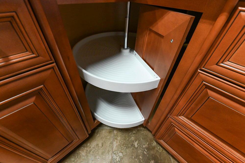 Wolf Classic Cabinets Hudson Wooden Traditional Partial Kitchen Cabinets with Sink and Faucet