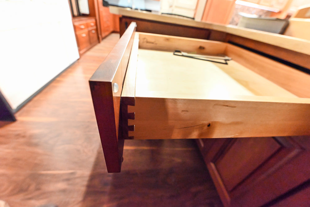 Decora Traditional Wooden Partial Corner Kitchen with Sink and Faucet