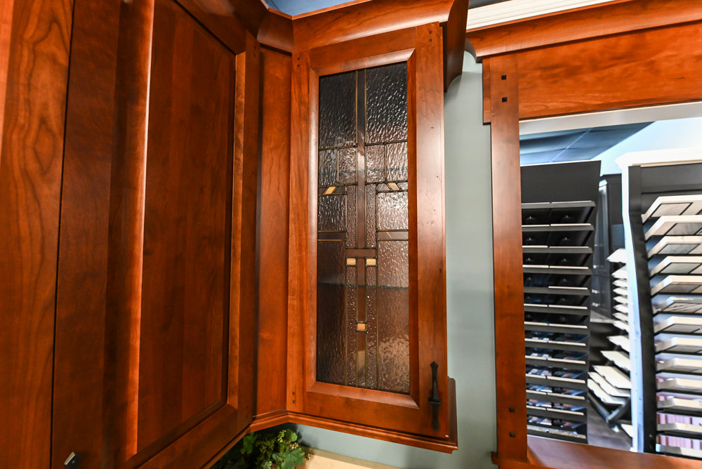Decora Traditional Wooden Partial Corner Kitchen with Sink and Faucet