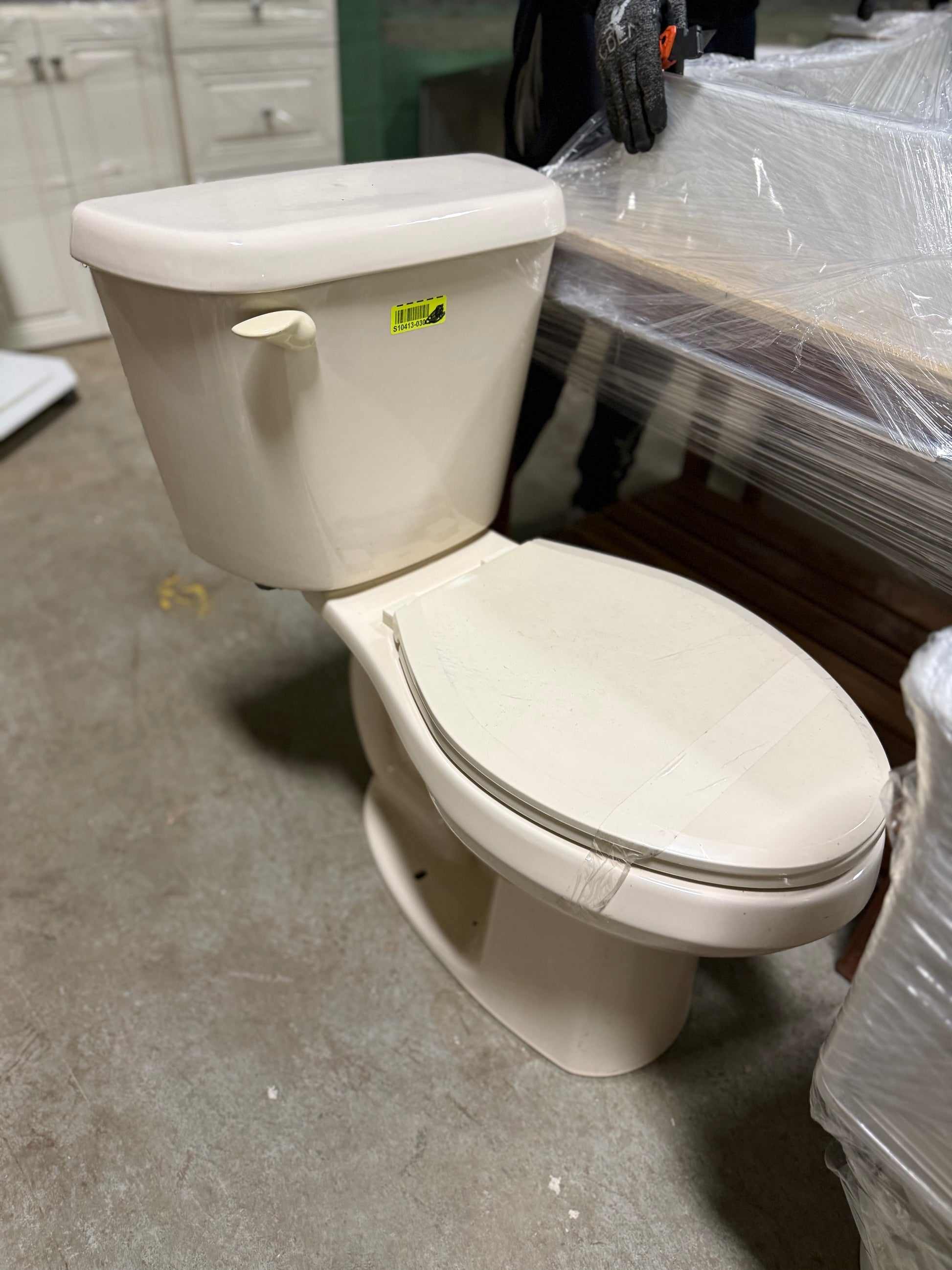 Luxury residential elongated bathroom toilet by American Standard