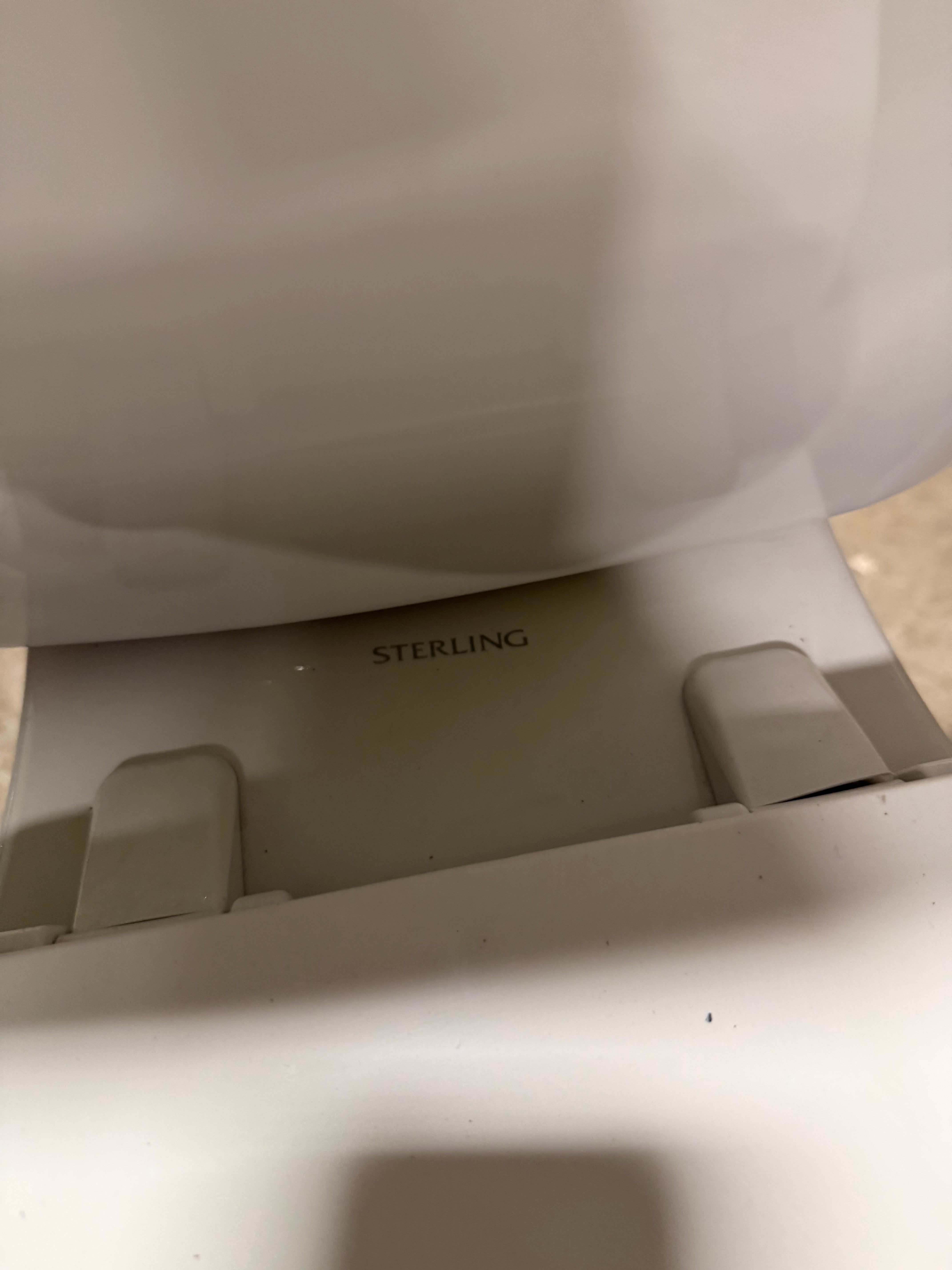 Sterling White Elongated Two-Piece Toilet