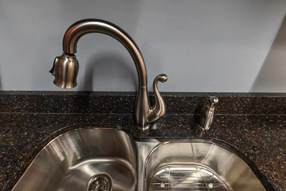 Decora Galleria Cherry Wood Traditional Partial Kitchen with Sink