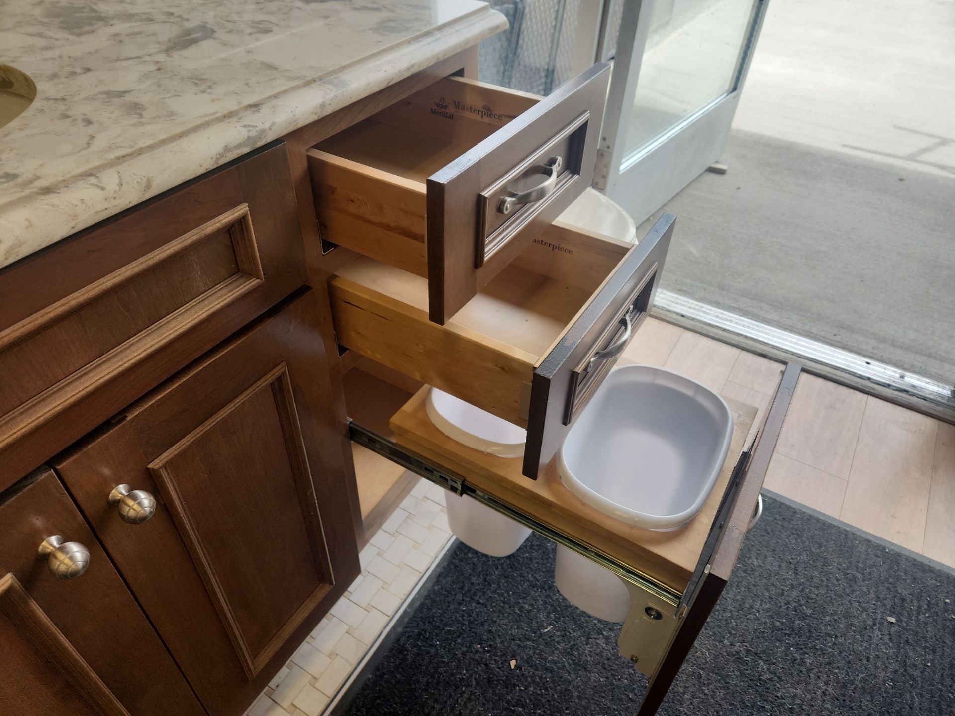 Merillat 55" Traditional Wooden Freestanding Single Vanity Suite