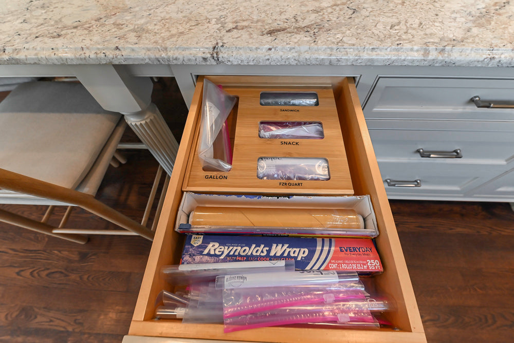 "The Berkley" Transitional White Kitchen with Island and 60" Wolf Range