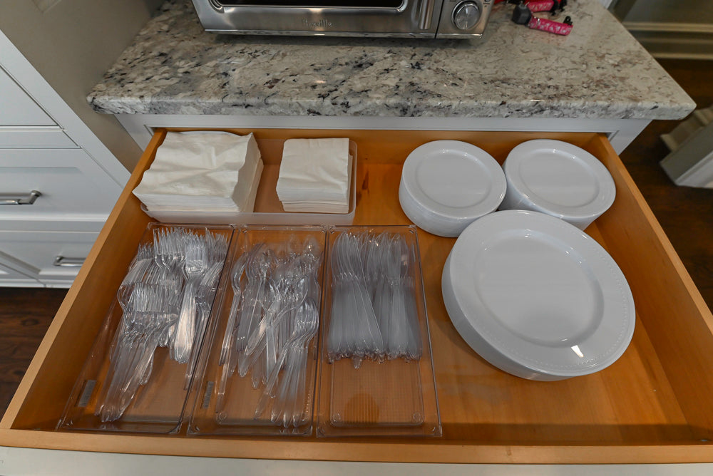 "The Berkley" Transitional White Kitchen with Island and 60" Wolf Range