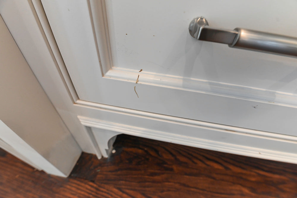 "The Berkley" Transitional White Kitchen with Island and 60" Wolf Range