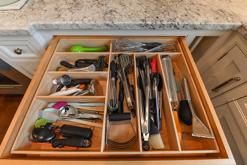 "The Berkley" Transitional White Kitchen with Island and 60" Wolf Range
