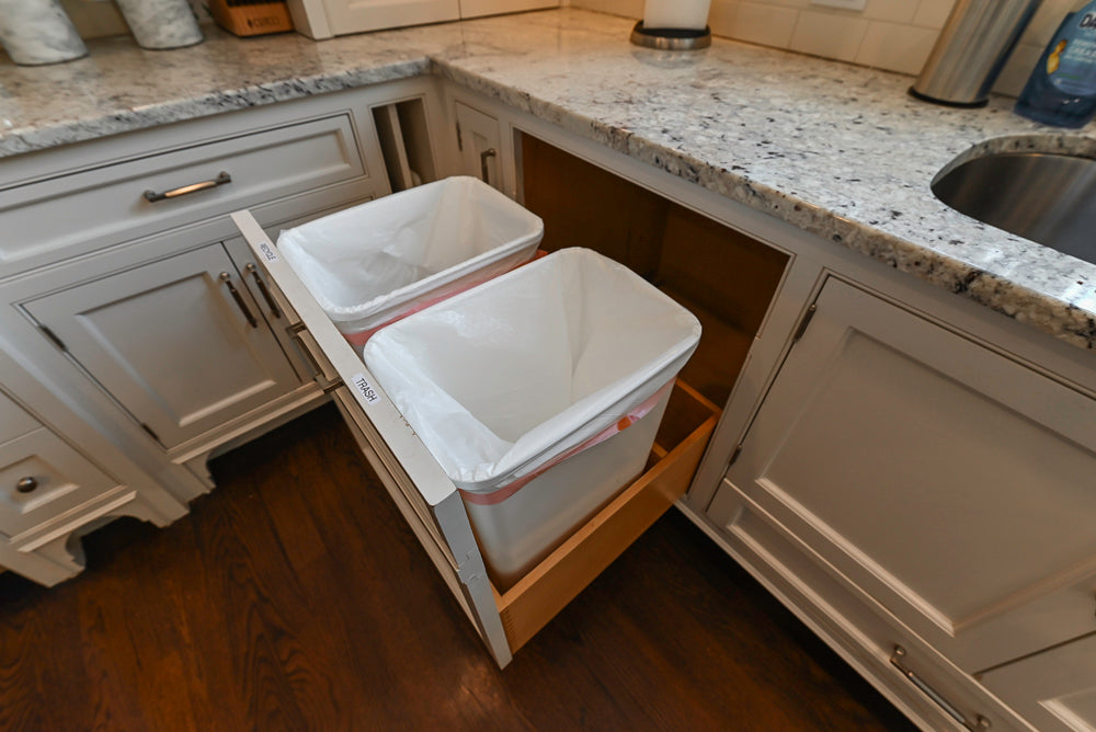 "The Berkley" Transitional White Kitchen with Island and 60" Wolf Range