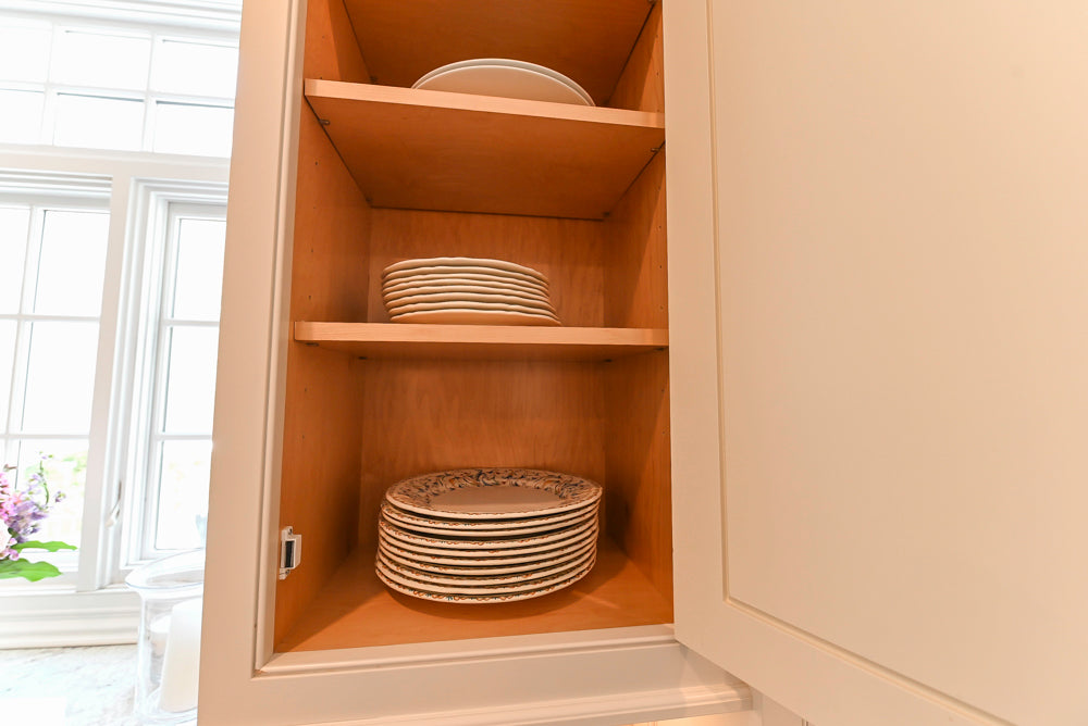 "The Berkley" Transitional White Kitchen with Island and 60" Wolf Range
