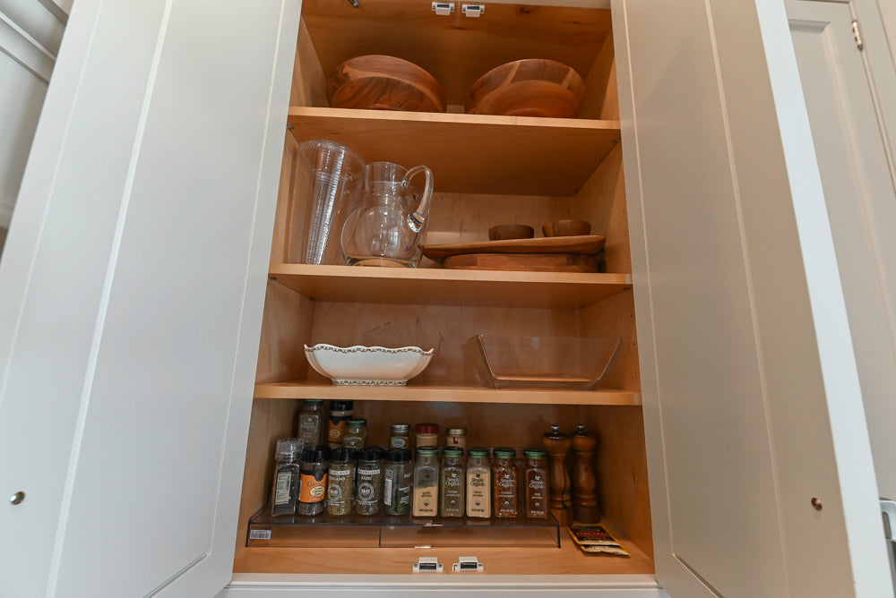 "The Berkley" Transitional White Kitchen with Island and 60" Wolf Range
