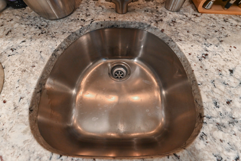 "The Highgate" Transitional White Butler's Pantry with Sink and Faucet