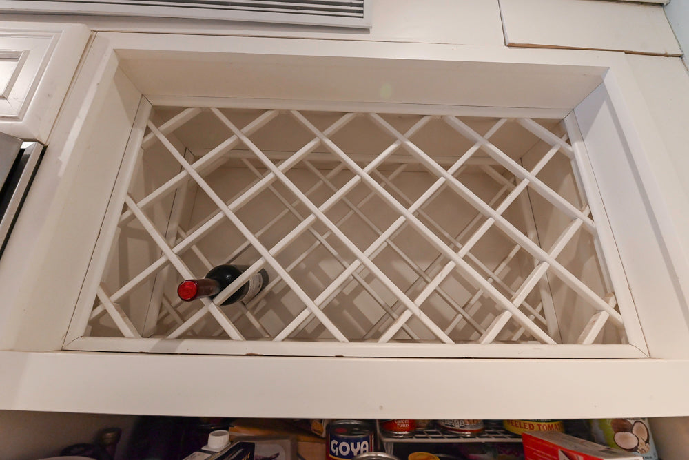 Candelight Traditional Off White Kitchen with Island and Monogram Appliances