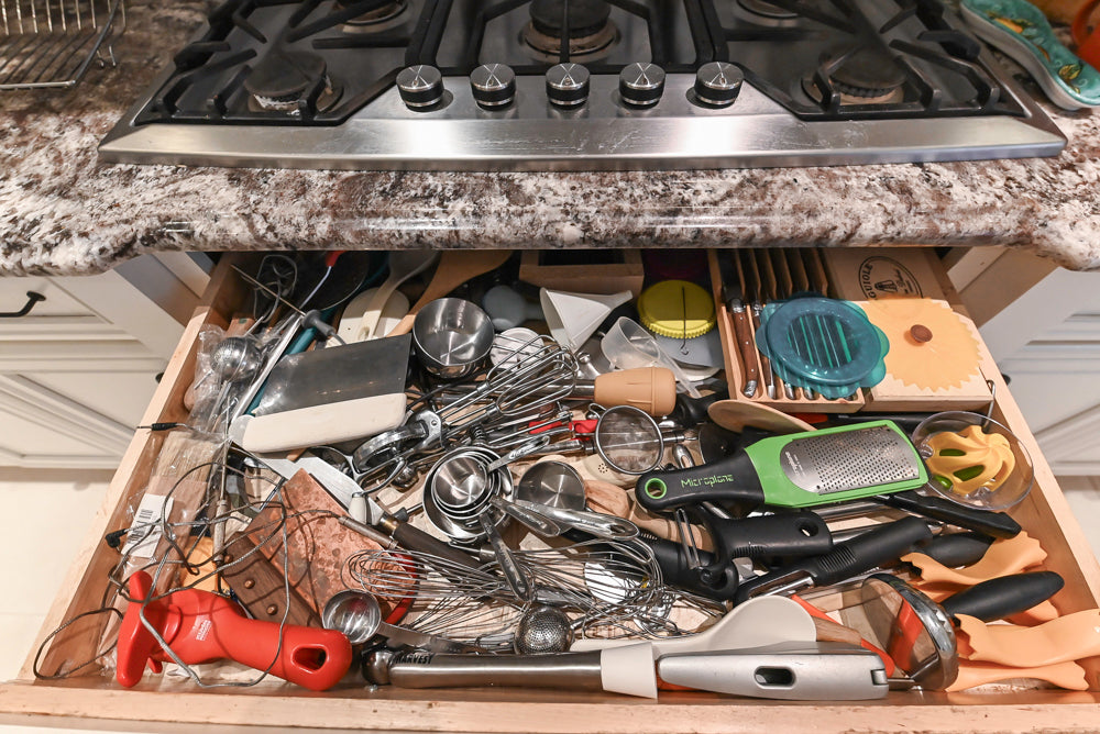 Candelight Traditional Off White Kitchen with Island and Monogram Appliances