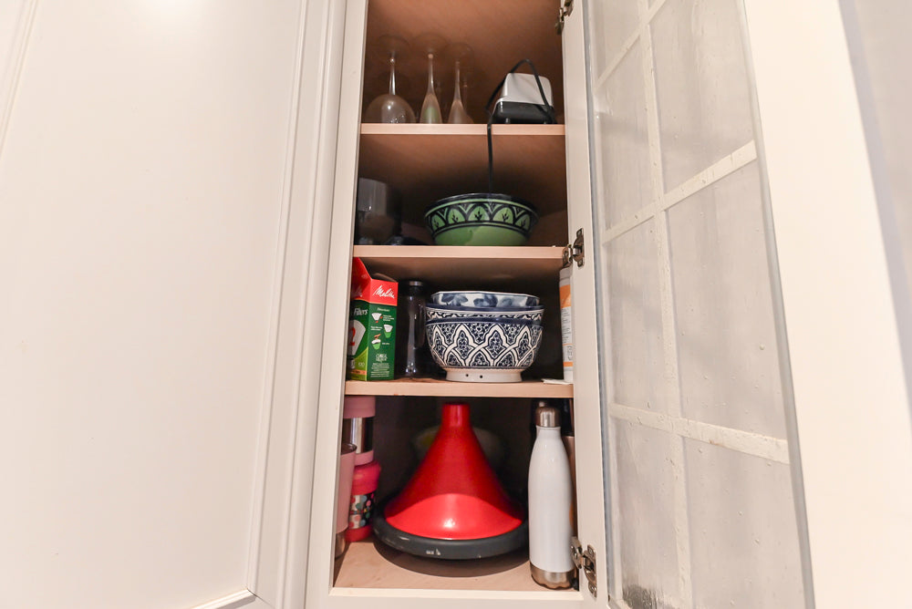 Candelight Traditional Off White Kitchen with Island and Monogram Appliances